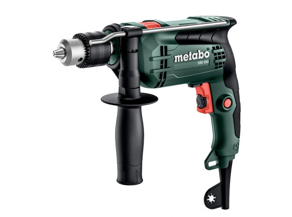 Taladro Percutor electronico Metabo SBE 610, 220V, 60Hz, Ref. 606101000