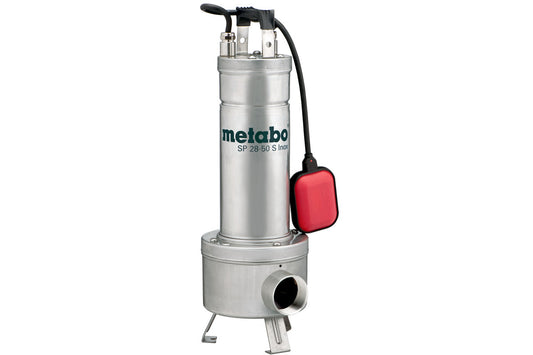 Bomba para agua de obras y aguas sucias Metabo SP 28-50 S Inox, 220-240 V / 50 Hz