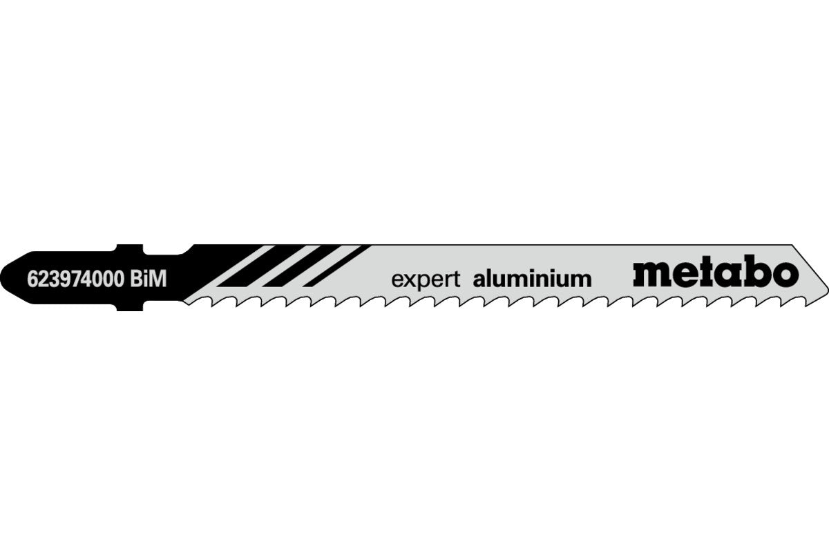 Juego de 5 hojas de sierra de calar Metabo BiM de 75 mm, Ref. 623974000
