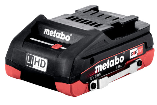 Bateria Metabo de asiento deslizante LiHD DS 18 V / 4.0 Ah