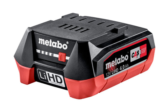 Bateria Metabo de asiento deslizante 12 V, 4.0 Ah LiHD