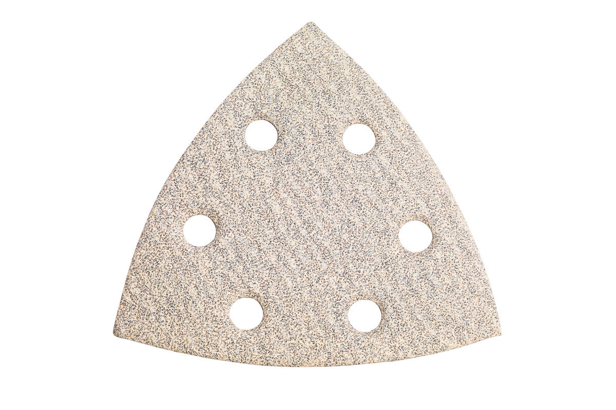 Juego de 25 hojas de lijar adhesivas Metabo 93x93 mm,P 240, pintura,lijadoras triangulares, Ref. 625687000