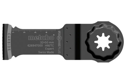 Hoja de sierra de precision Metabo "Starlock Plus", Expert, carburo, 32 x 50 mm, Ref. 626947000
