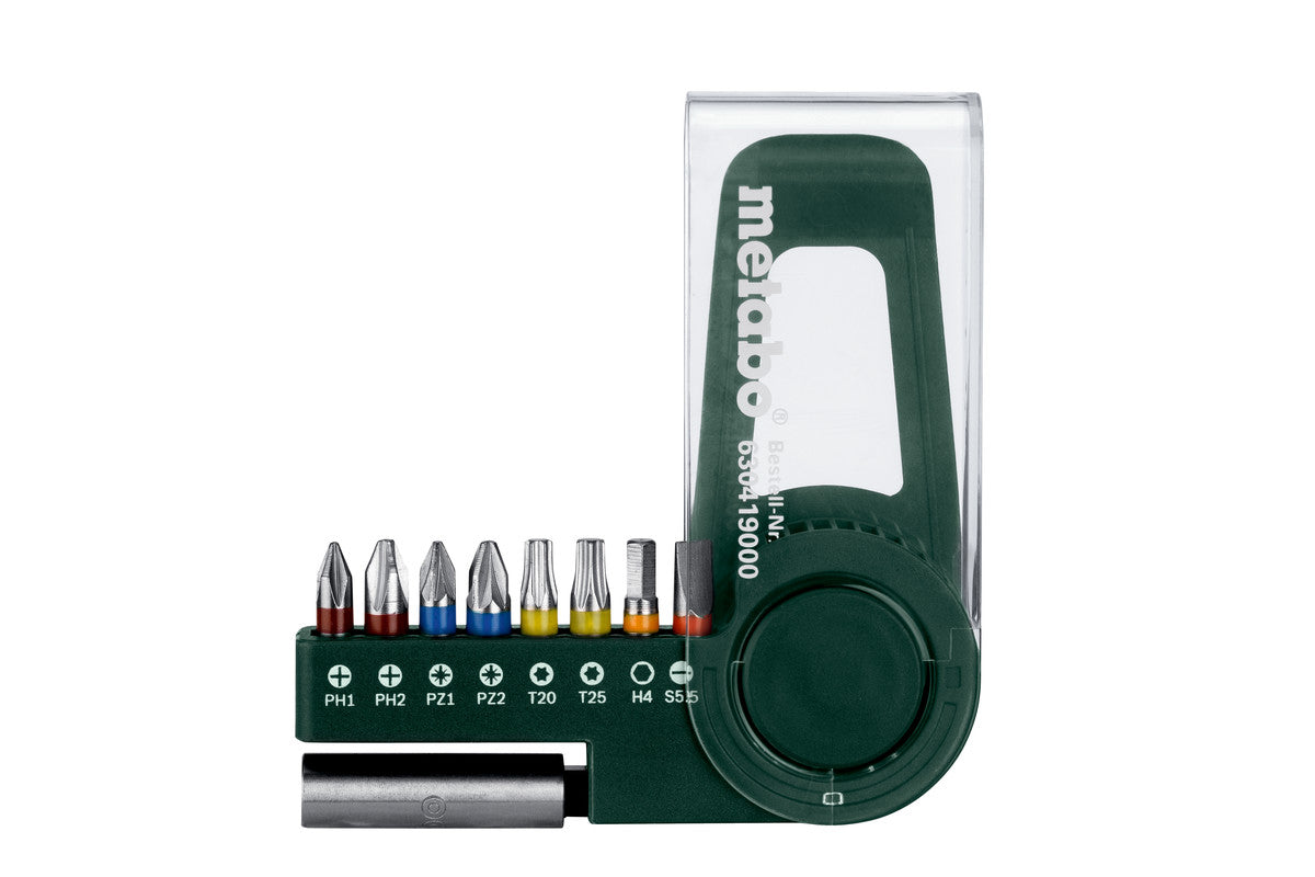 Estuche de puntas de 9 piezas Metabo, Ref. 630419000