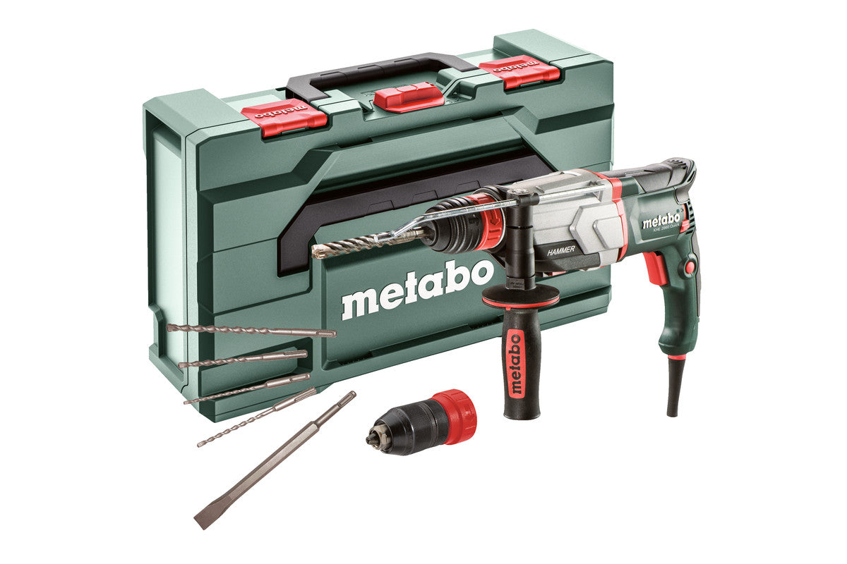 Set de Martillo combinado Metabo KH 5-40, 220 - 230 V, 50/60Hz y juego de cinceles, Ref. 691057000