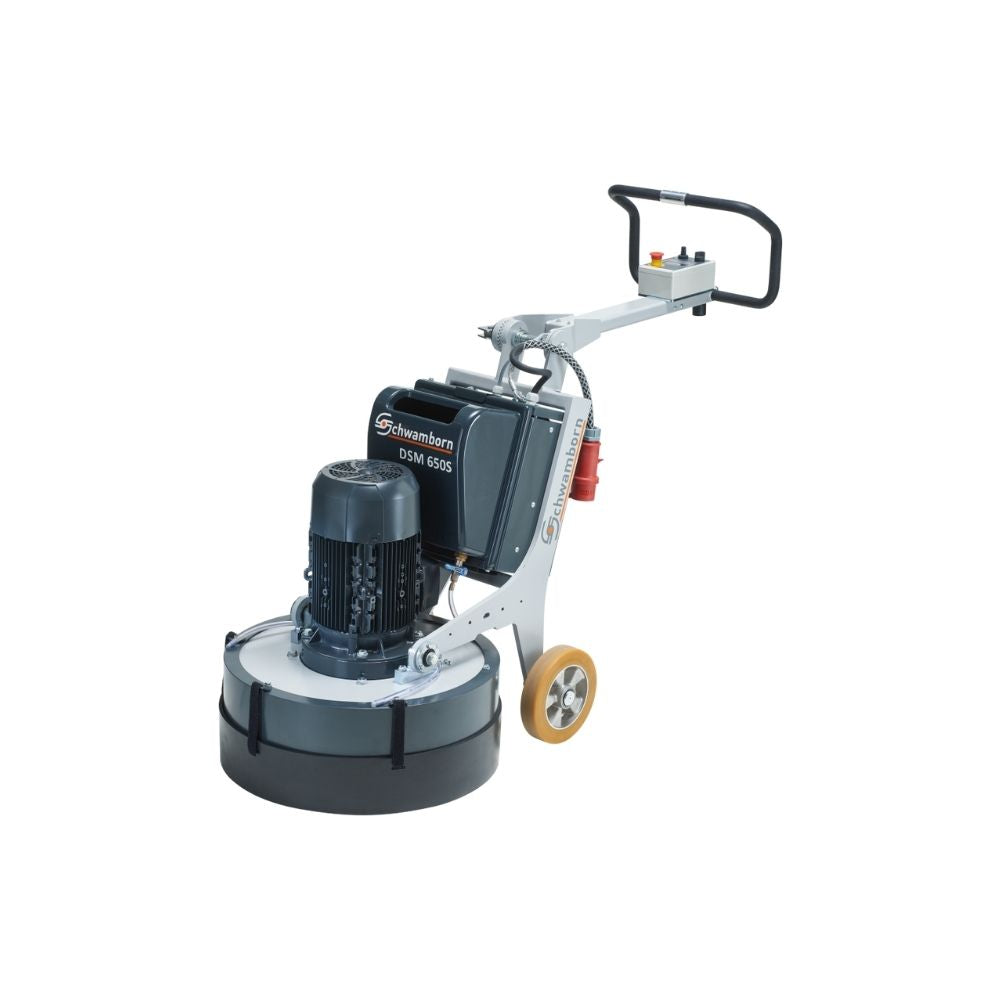 Maquina desbastadora y pulidora para hormigon Schwamborn DSM 650S, 380 – 400 V, 60 Hz - motor 7.5 kW