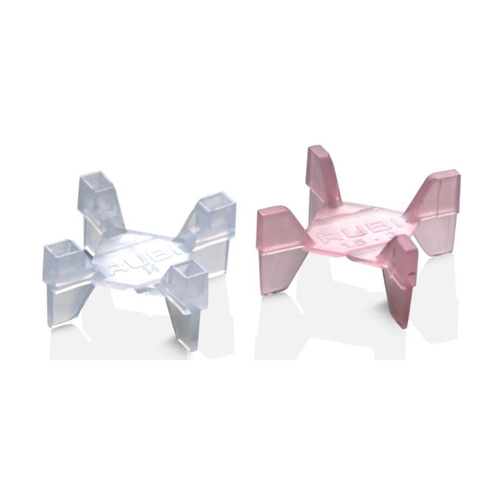 Bolsa de 100 unidades crucetas RUBI TwinFlex 1.5 x 3 mm