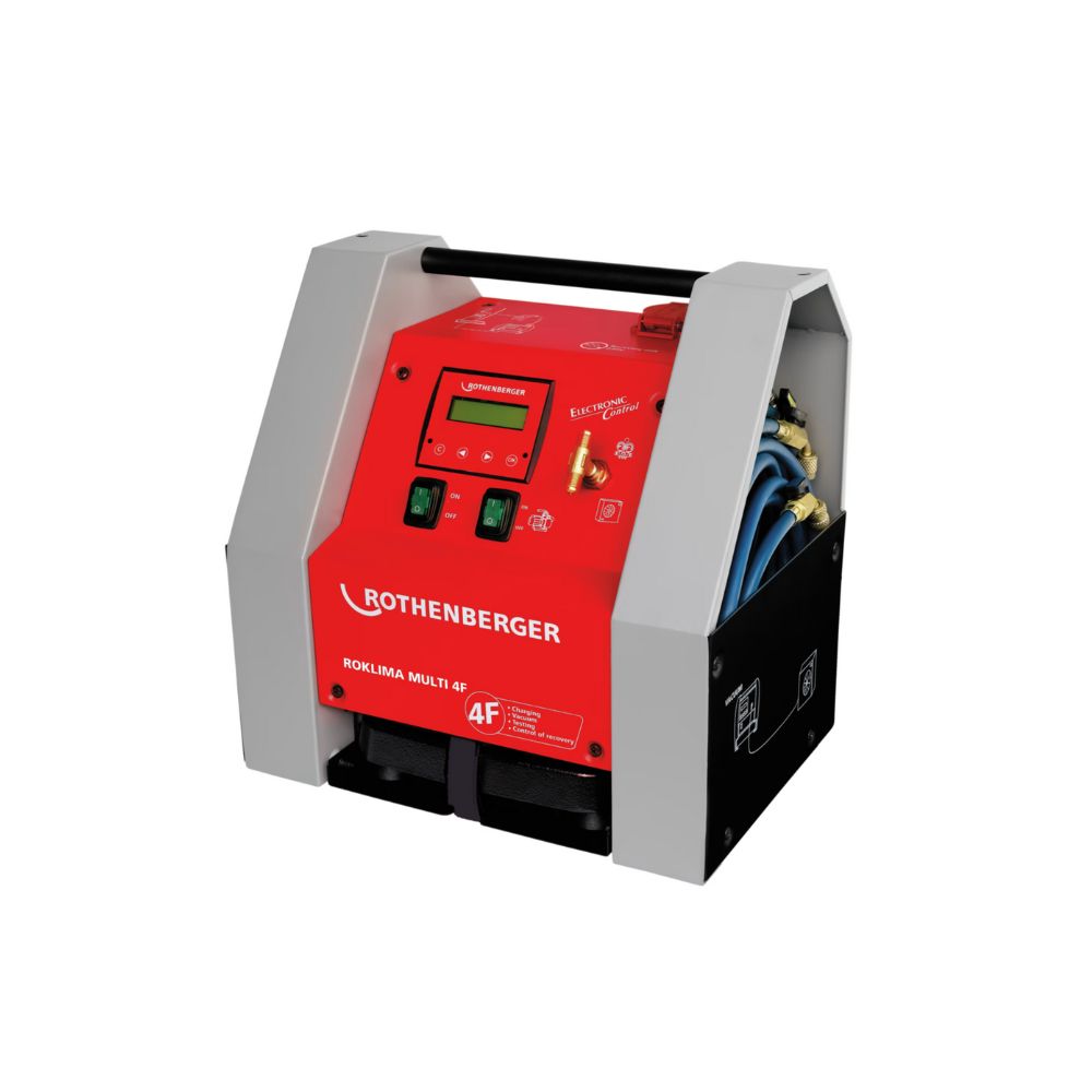 Unidad de control electronico para vacio, carga y recuperacion de gases ROTHENBERGER ROKLIMA MULTI 4 F, 230 V, 60 Hz