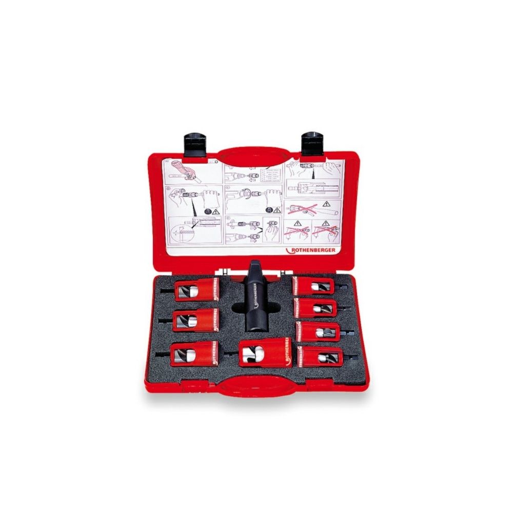 Escariador ROTHENBERGER ROGRAT, en maletin plastico