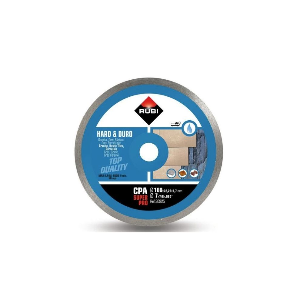 Disco de diamante RUBI CPA 180 SUPERPRO