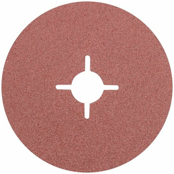 Discos de lija soporte fibra Pferd, Corindon A diametro 125 x 22.2 mm, grano 80