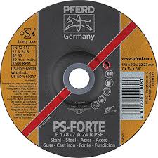 Disco de desbaste PFERD Linea PS-FORTE E 178-7 A 30 K PSF/22.23