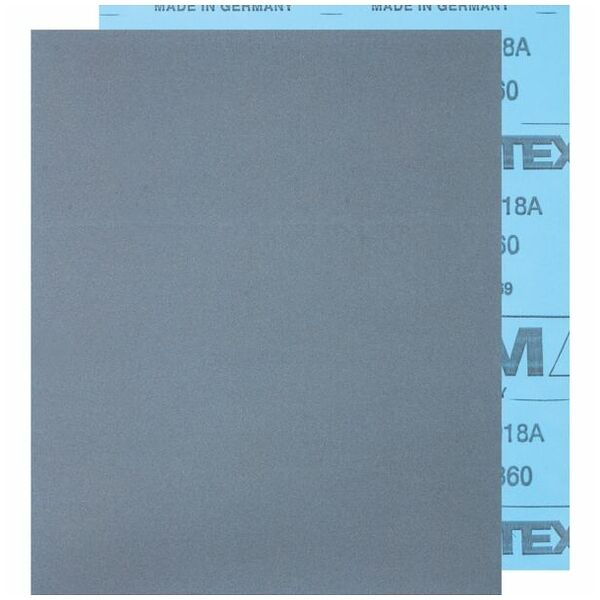 Pliego de lija de agua PFERD BP W 230 x 280 mm, grano de Carburo de silicio C 360