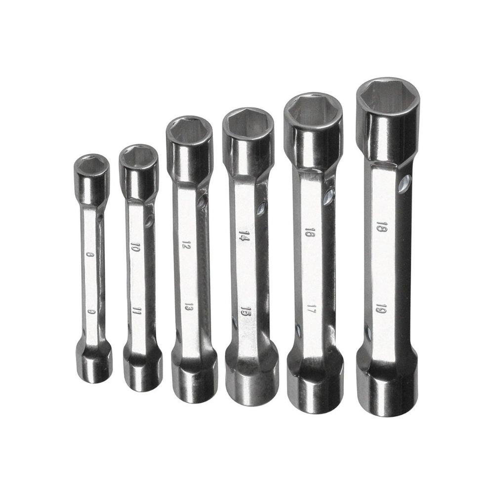 Juego de 10 llaves de tubo dobles. ROTHENBERGER