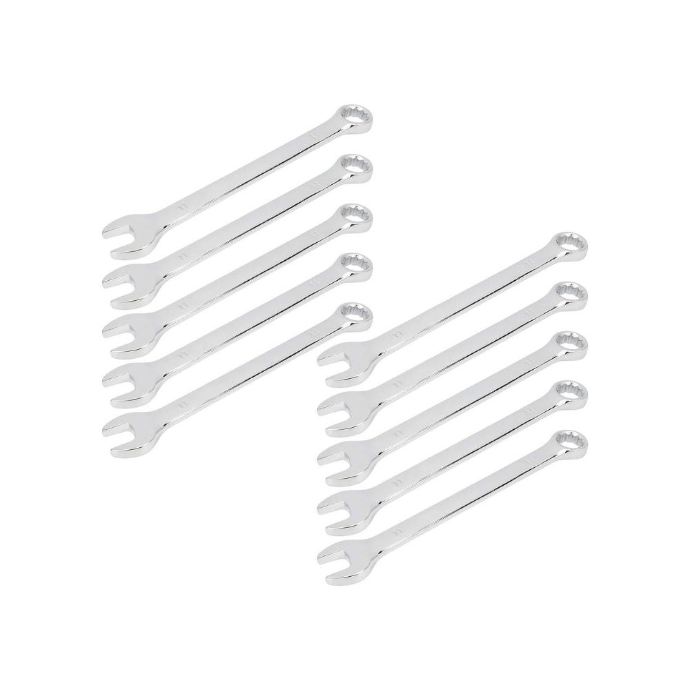 Juego de 10 llaves de fijas dobles. ROTHENBERGER