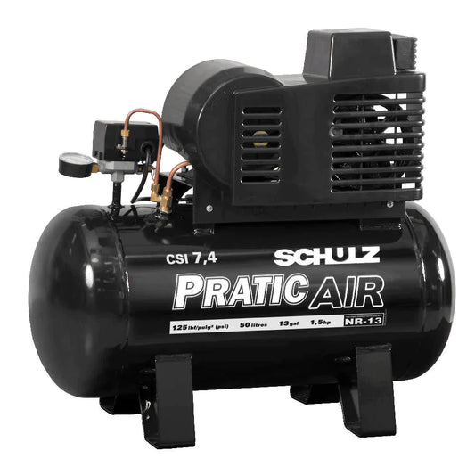 Compresor de aire movil SCHULZ "Linea Practic Air" CSI 7,4/50