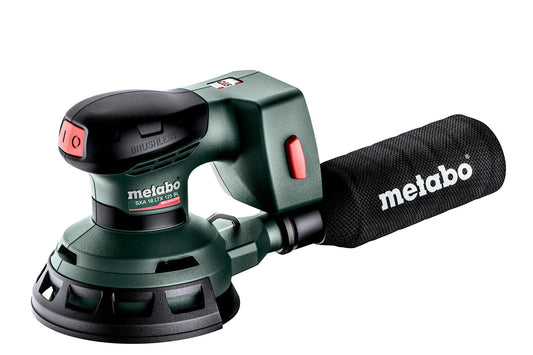 Lijadoras excentricas de bateria Metabo SXA 18 LTX 125 BL, Ref. 600146840