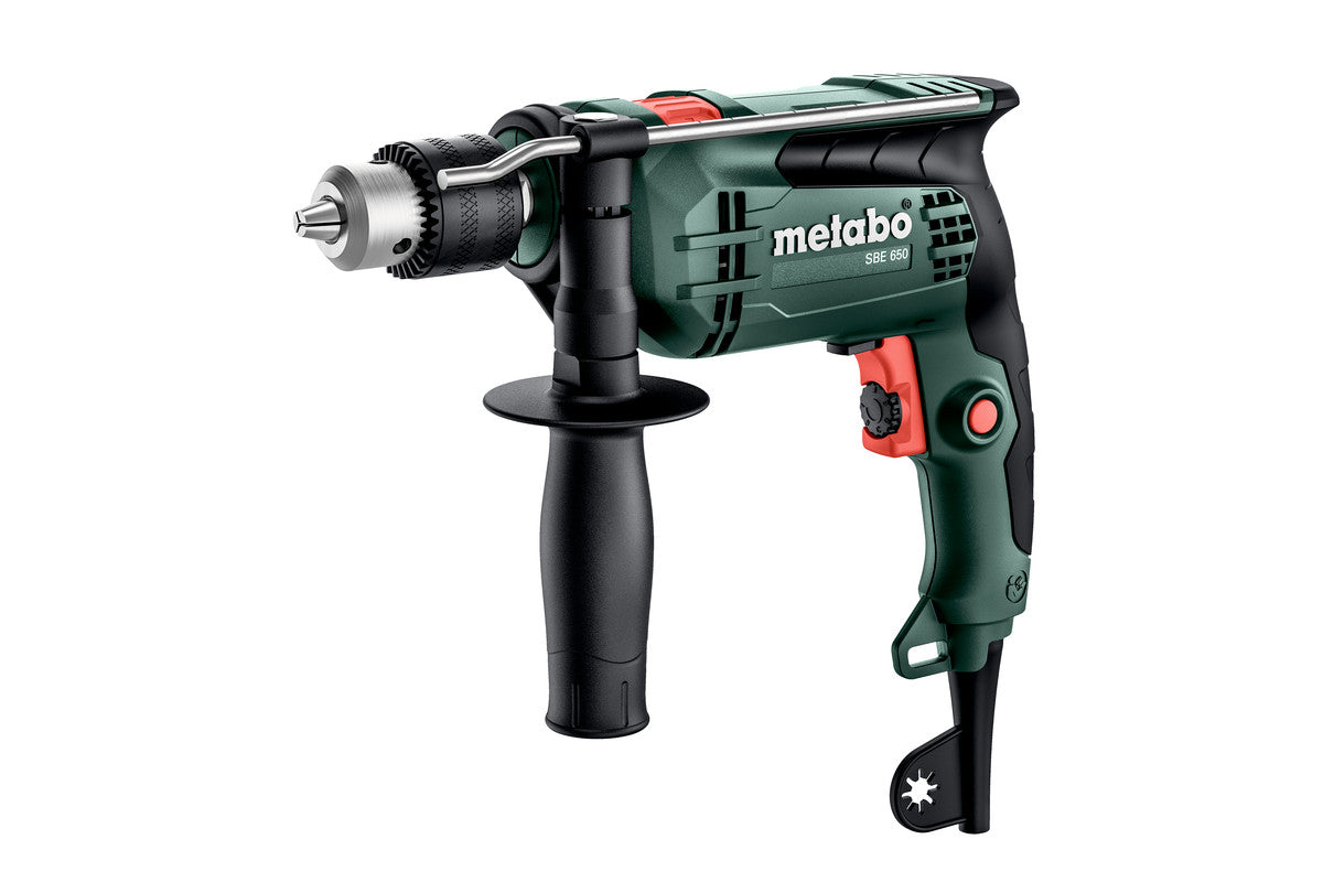 Taladro Percutor electronico Metabo SBE 650, 220V, 60Hz, Ref. 600742000