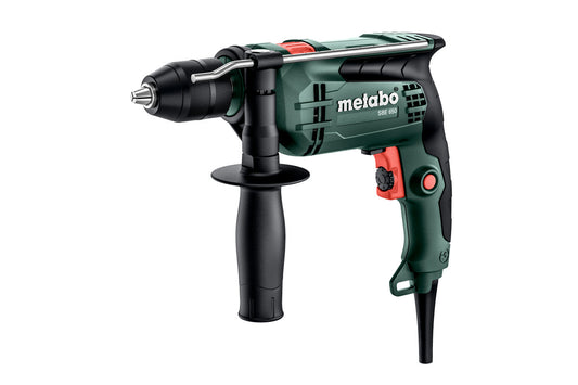 Taladro Percutor electronico Metabo SBE 650, 220V, 60Hz, Ref. 600742500