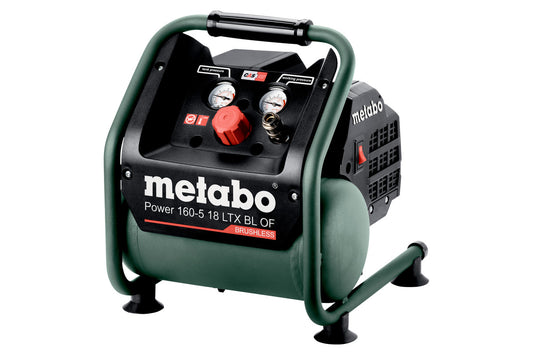 Compresor de bateria 18V Metabo Power 160-5 18 LTX BL OF, Ref. 601521850