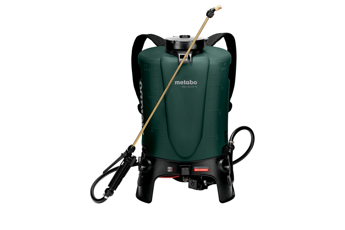 Pulverizador mochila de bateria Metabo RSG 18 LTX 15, Ref. 602038850