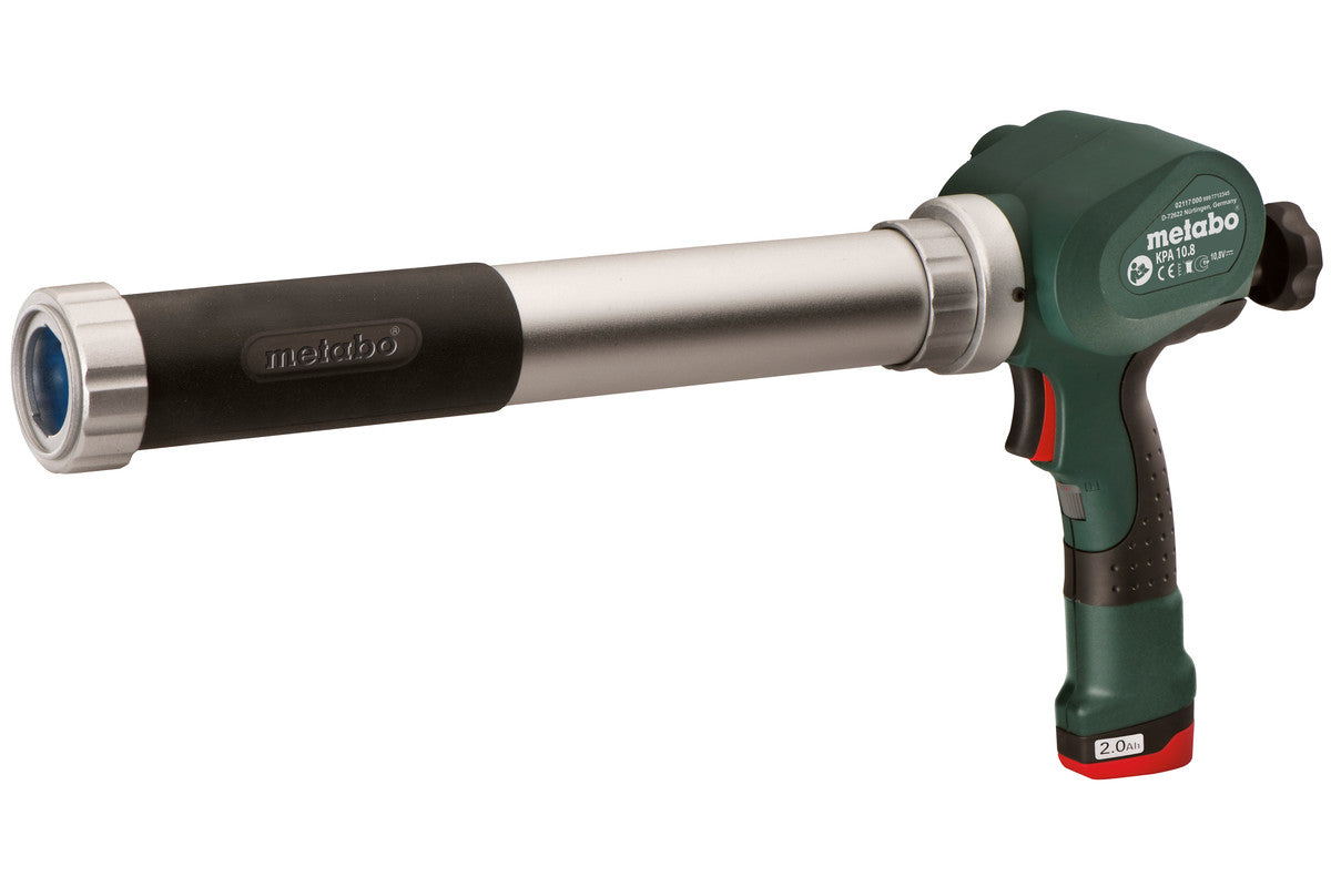 Pistola para aplicar silicona de bateria Metabo KPA 10.8 600, Ref. 602117000