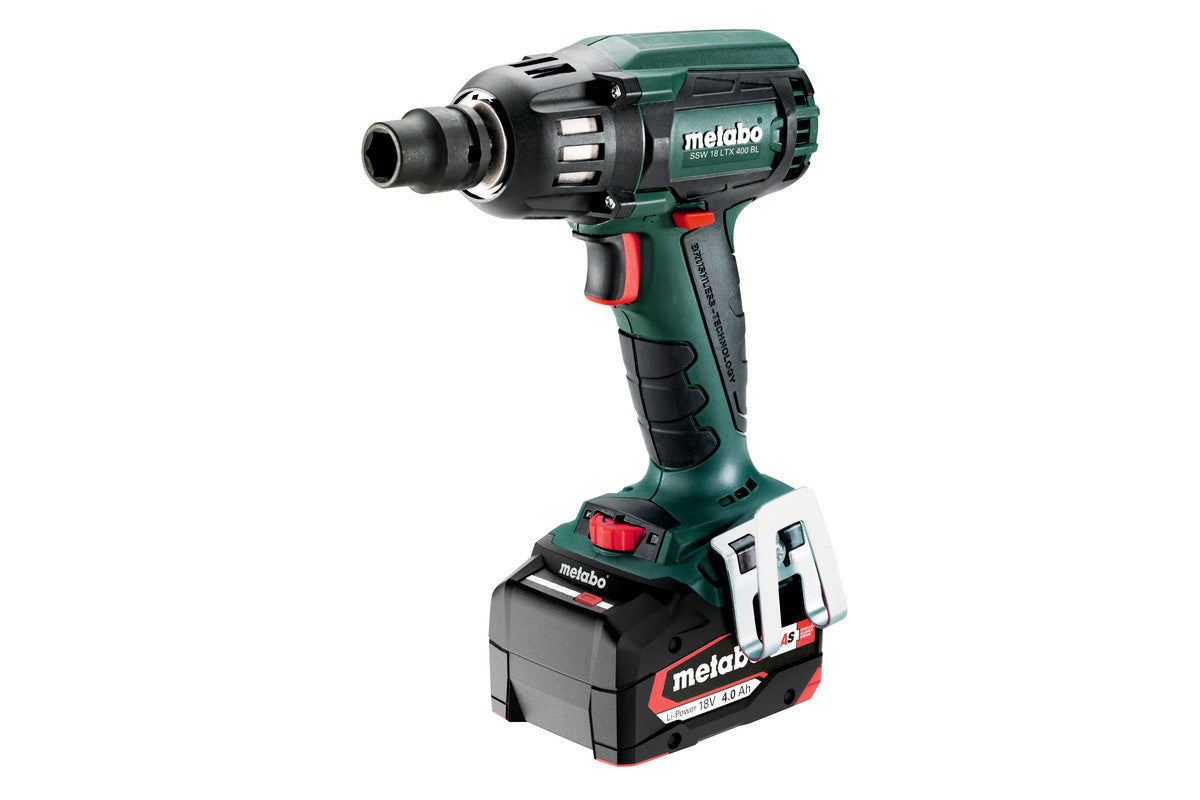 Atornilladores de impacto de bateria Metabo SSW 18 LTX 400 BL, Ref. 602205500