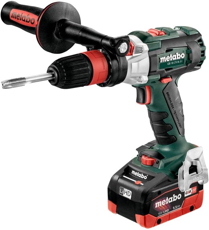 Taladradora atornilladora roscadora de bateria Metabo GB 18 LTX BL Q I Quick, Ref. 603827500