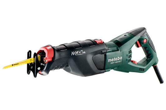 Sierra de sable pendular electronica Metabo SSEP 1400 MTV, 220V,50/60Hz, Ref. 606178500