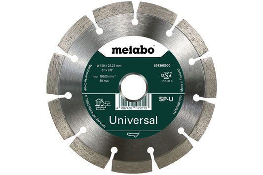 Disco de corte de diamante Metabo" PROMOTION Laser" Ø 150 mm, Ref. 624308000