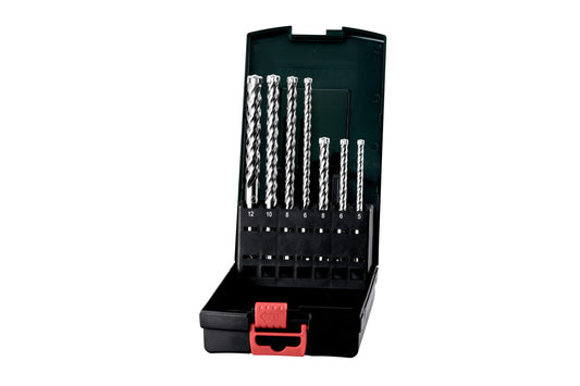 Juego de 7 brocas SDS-plus Metabo Pro4 Premium, Ref. 626245000