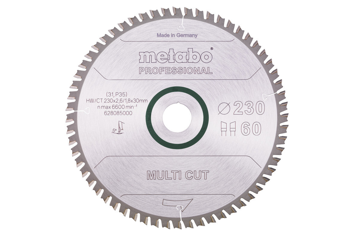 Hoja de sierra circular Metabo, Ref. 628085000