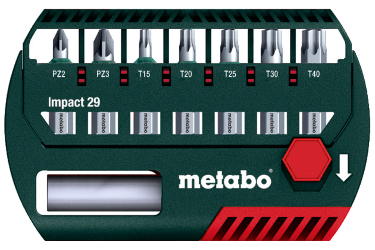 Caja de puntas Metabo Impact 29, Ref. 628849000