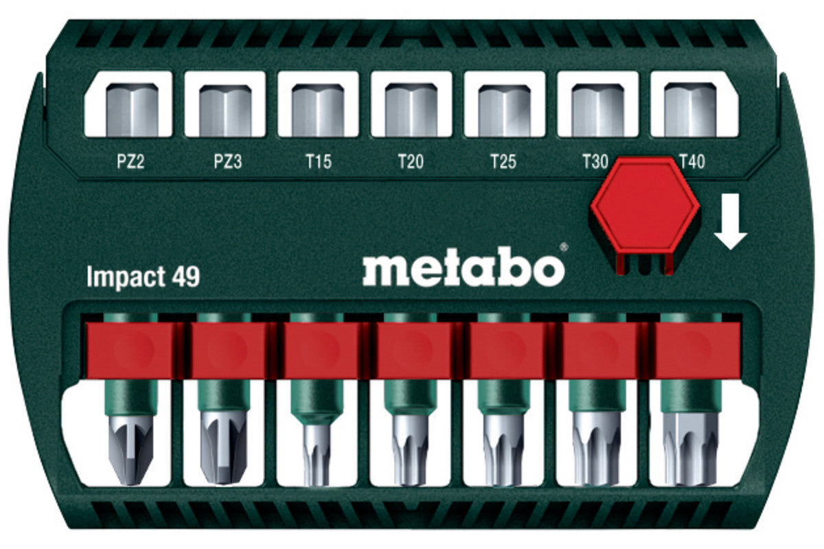 Caja de puntas Metabo Impact 49, Ref. 628850000