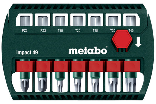 Caja de puntas Metabo Impact 49, Ref. 628850000