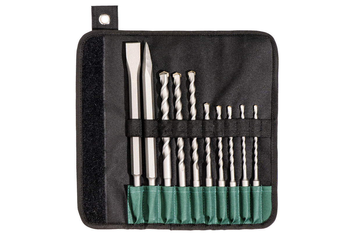 Juego de brocas/cinceles Metabo SDS-plus SP 10 piezas, Ref. 630824000