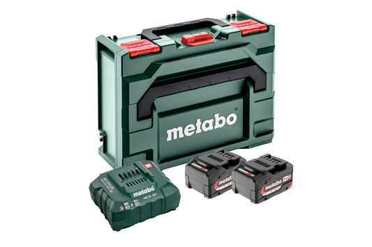 Set basico Metabo 2 x 4.0 Ah + Metaloc