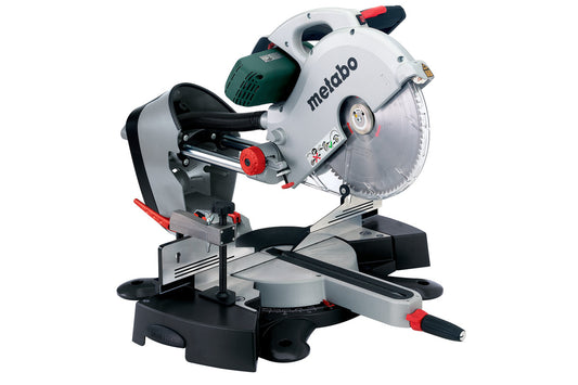 Tronzadora e ingleteadora Metabo KGS 315 Plus con funcion de traccion, 220 V, 50-60 Hz, Ref. 80103150000