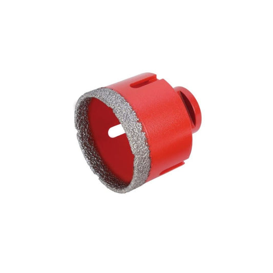 Broca de diamante RUBI DRYGRES diametro 60 mm, para corte seco