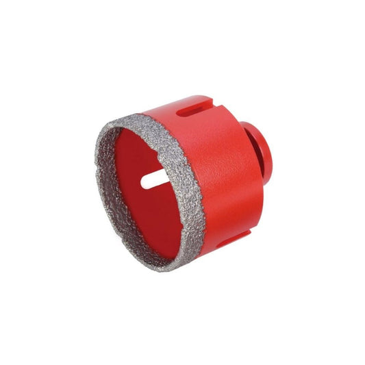 Broca de diamante RUBI DRYGRES diametro 65 mm, para corte seco