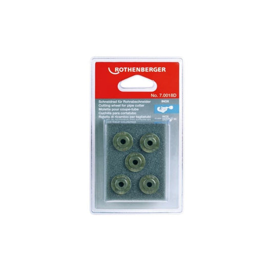 Paquete de 5 cuchillas de repuesto ROTHENBERGER