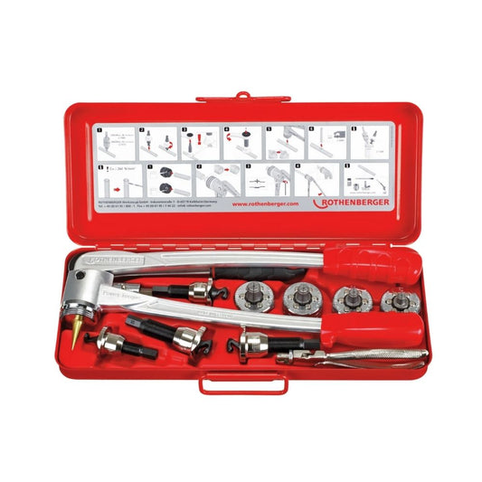 Juego de expandidores de torque ROTHENBERGER ROLOCK Power Torque sets de 12-15-18-22 mm