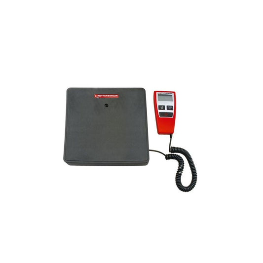 Bascula digital de baterias ROTHENBERGER de 50 Kg, resolucion de 10 g y precision de ± 0,5 % del valor