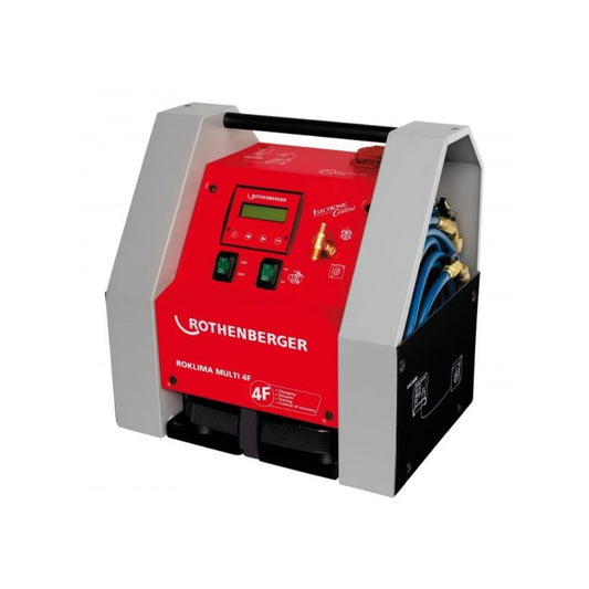 Unidad de control electronico para vacio, carga y recuperacion de gases ROTHENBERGER ROKLIMA PLUS 4 F, 230 V, 60 Hz