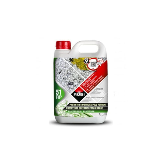 Protector para superficies poco porosas RUBI RP-51, 5 Lt