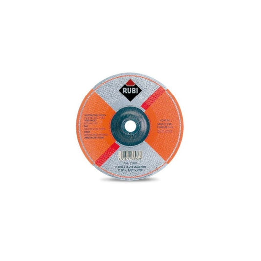 Disco de corte para piedra RUBI bf 180 diametro 115 x 3,2 x 22,2 mm, calidad C30S