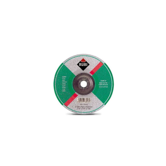 Disco de desbaste acero RUBI bf 115 diametro 115 x 5,0 x 22,2 mm, calidad A24R
