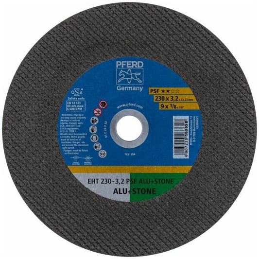 Disco de corte PFERD linea PS-FORTE. EHT 230-3,2 C 24 P PSF/22,23