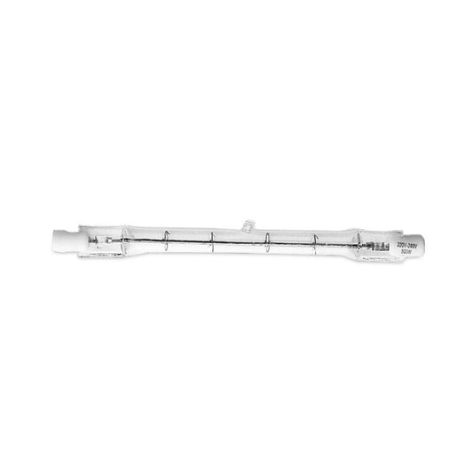 Bombillo halogeno RUBI, tipo R7s, 500 W, 230 V, 50 / 60 Hz. (2000 horas de duracion)