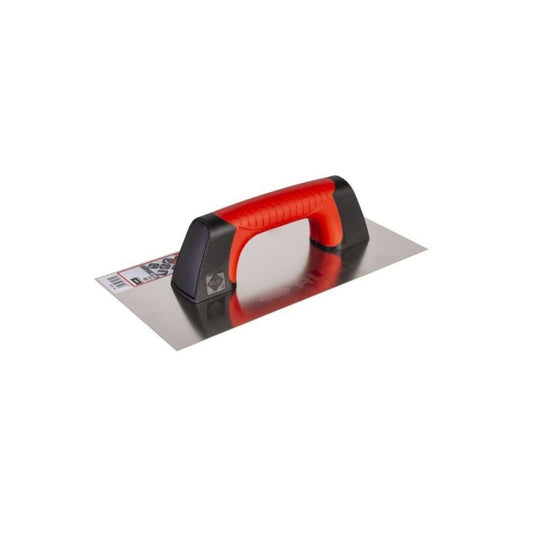 Llana inox RUBI de 30 cm mango de ergonomico RUBIFLEX cerrado (Embalaje minimo de fabrica 6 unidades)
